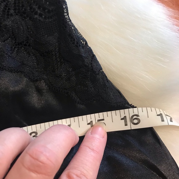 Adorn Love ⚜️ Black Lace Criss Cross Back Chemise - Picture 8 of 8